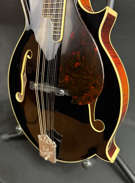 Gold Tone Grandmaster Victorian F-Style Mandolin Black Top Finish w/ Case