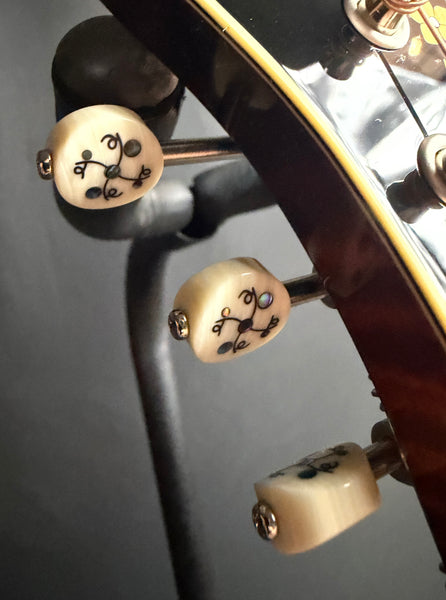 Gold Tone Grandmaster Victorian F-Style Mandolin Black Top Finish w/ Case