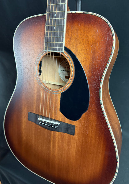 Fender PD-220E Dreadnought Acoustic-Electric Guitar Aged Cognac Burst w/ OHSC (175)