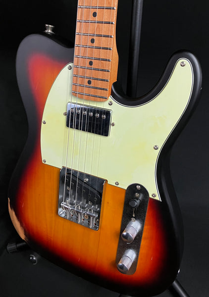 JET Guitars JT-350-RLC Relic Tele-Style Electric Guitar 3-Tone Sunburst