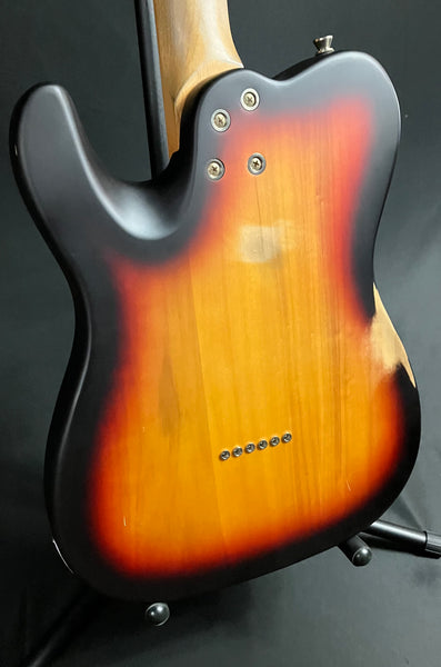 JET Guitars JT-350-RLC Relic Tele-Style Electric Guitar 3-Tone Sunburst