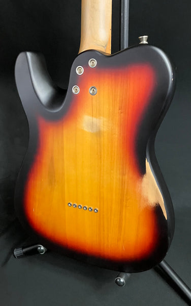 JET Guitars JT-350-RLC Relic Tele-Style Electric Guitar 3-Tone Sunburst