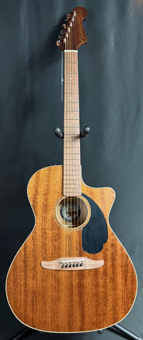 Fender Newporter Special Mahogany Grand Auditorium Acoustic-Electric Guitar w/ Gig Bag (061)