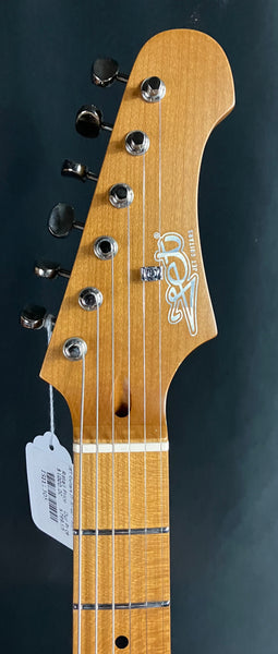 JET Guitars JT-30 Tele-Style Electric Guitar Metallic Gold Finish