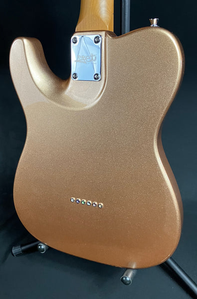 JET Guitars JT-30 Tele-Style Electric Guitar Metallic Gold Finish
