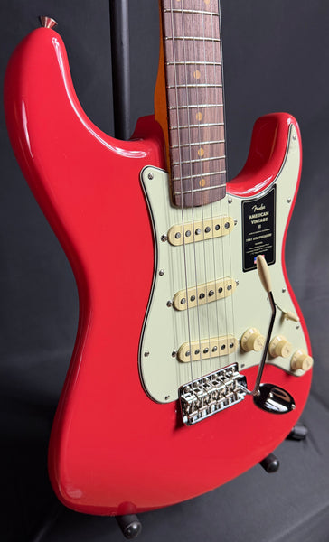Fender American Vintage II 1961 Stratocaster Electric Guitar Fiesta Red Finish w/ OHSC