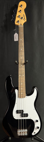 Fender Standard Precision Bass (2025) 4-String Bass Guitar Gloss Black Finish
