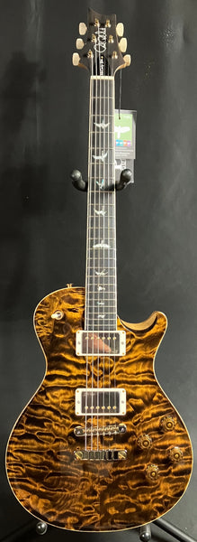 PRS Wood Library McCarty 594 Singlecut Quilt 10-Top Electric Guitar Yellow Tiger w/ Case