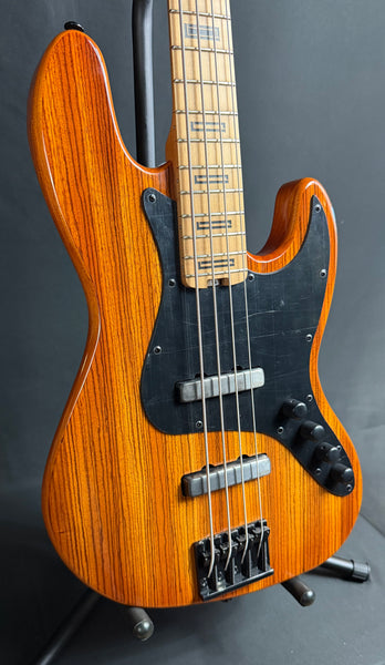 Schecter J-4 Exotic 4-String Bass Guitar Faded Vintage Sunburst Finish