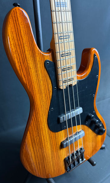 Schecter J-4 Exotic 4-String Bass Guitar Faded Vintage Sunburst Finish