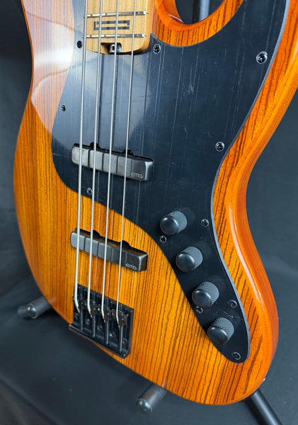Schecter J-4 Exotic 4-String Bass Guitar Faded Vintage Sunburst Finish