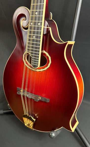 Gold Tone GM-80 Oval-Hole F-Style Mandolin Cherry Burst Satin w/ Pickup