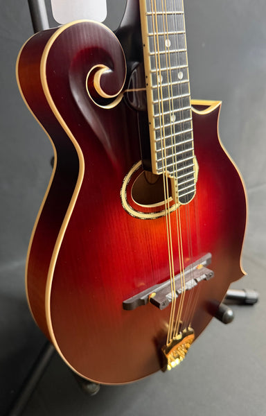 Gold Tone GM-80 Oval-Hole F-Style Mandolin Cherry Burst Satin w/ Pickup