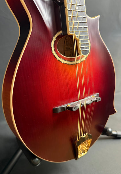 Gold Tone GM-80 Oval-Hole F-Style Mandolin Cherry Burst Satin w/ Pickup