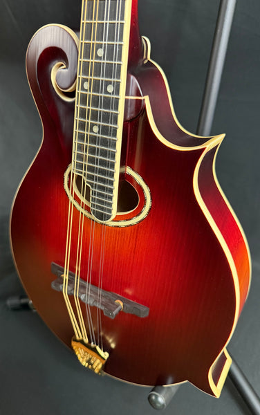 Gold Tone GM-80 Oval-Hole F-Style Mandolin Cherry Burst Satin w/ Pickup
