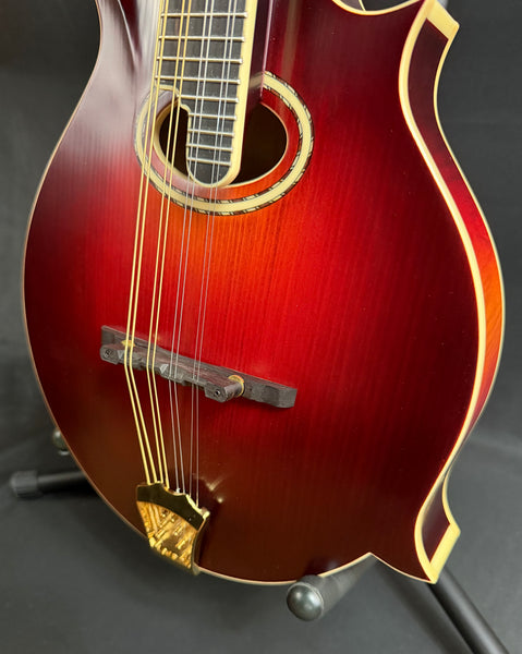 Gold Tone GM-80 Oval-Hole F-Style Mandolin Cherry Burst Satin w/ Pickup