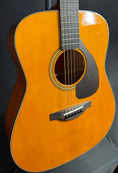 Yamaha FG5 GL Red Label Dreadnought Acoustic Guitar Gloss Vintage Natural w/ OHSC (35A)