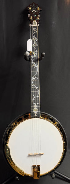 Gold Tone Mastertone™ OB-300 'Gold Plated Beauty' Orange Blossom Banjo w/ Case