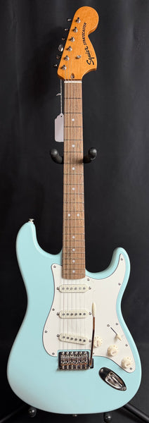 Squier FSR Classic Vibe 70's Stratocaster Electric Guitar Sonic Blue Finish (713)
