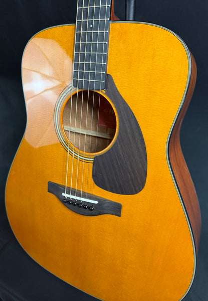 Yamaha FG5 GL Red Label Dreadnought Acoustic Guitar Gloss Vintage Natural w/ OHSC (35A)