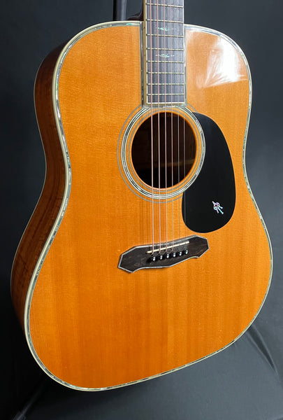 Alvarez Yairi DY-91 Flamed Koa Dreadnought Acoustic Guitar Gloss Natural w/ OHSC