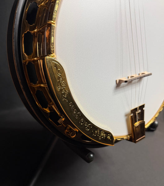Gold Tone Mastertone™ OB-300 'Gold Plated Beauty' Orange Blossom Banjo w/ Case