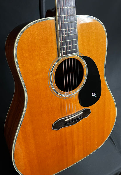 Alvarez Yairi DY-91 Flamed Koa Dreadnought Acoustic Guitar Gloss Natural w/ OHSC