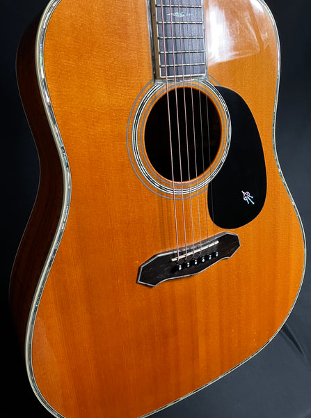 Alvarez Yairi DY-91 Flamed Koa Dreadnought Acoustic Guitar Gloss Natural w/ OHSC