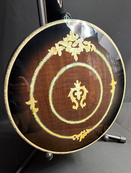 Gold Tone Mastertone™ OB-300 'Gold Plated Beauty' Orange Blossom Banjo w/ Case