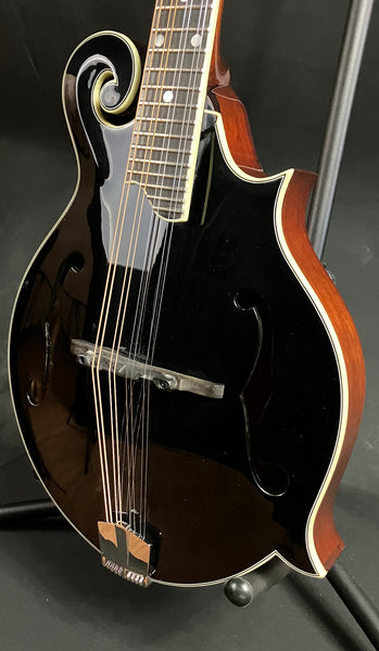 Eastman MD415-BK F-Style Mandolin Gloss Black Top Finish w/ Case
