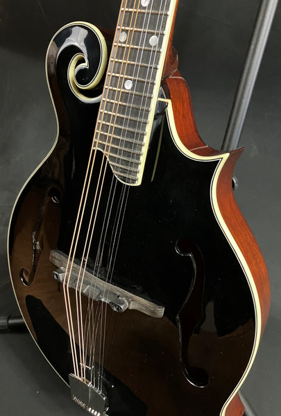 Eastman MD415-BK F-Style Mandolin Gloss Black Top Finish w/ Case