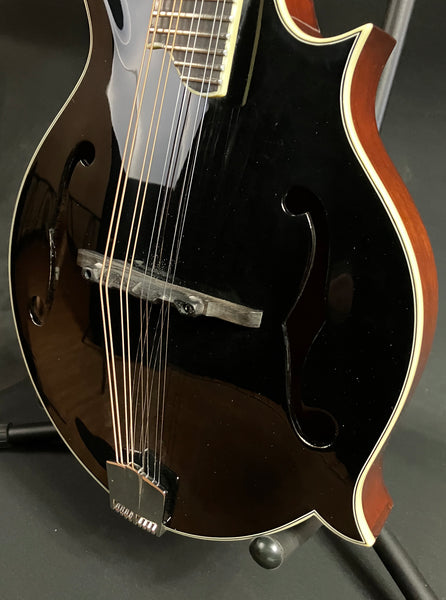 Eastman MD415-BK F-Style Mandolin Gloss Black Top Finish w/ Case