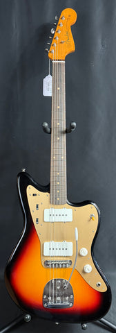 Fender Vintera II Road Worn '50s Jazzmaster Electric Guitar 3-Tone Sunburst w/ Case