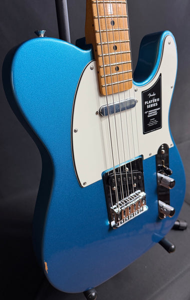 Fender 75th Anniversary Player II Baritone Telecaster Electric Guitar Lake Placid Blue