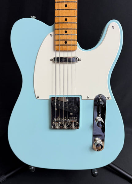Squier Classic Vibe 50's Telecaster Electric Guitar Sonic Blue Finish (003)