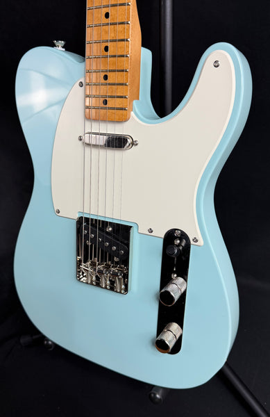 Squier Classic Vibe 50's Telecaster Electric Guitar Sonic Blue Finish (003)