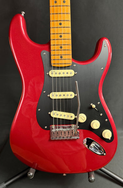 Fender American Ultra II Stratocaster Electric Guitar Sinister Red Finish w/ OHSC