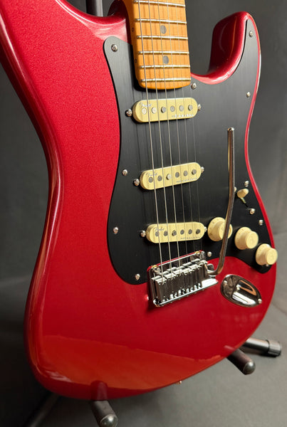 Fender American Ultra II Stratocaster Electric Guitar Sinister Red Finish w/ OHSC