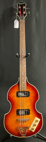 Epiphone Viola Bass 4-String Bass Guitar Vintage Sunburst Finish