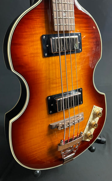 Epiphone Viola Bass 4-String Bass Guitar Vintage Sunburst Finish