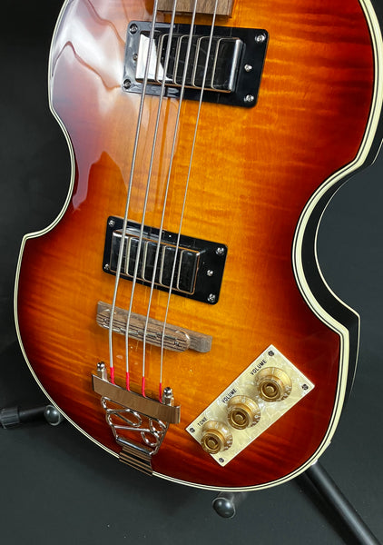 Epiphone Viola Bass 4-String Bass Guitar Vintage Sunburst Finish