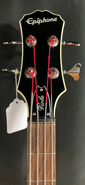 Epiphone Viola Bass 4-String Bass Guitar Vintage Sunburst Finish