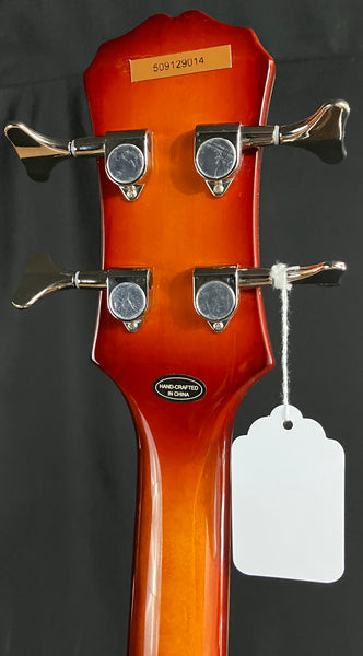 Epiphone Viola Bass 4-String Bass Guitar Vintage Sunburst Finish