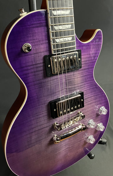 Epiphone Les Paul Modern Figured Electric Guitar Purple Burst Finish w/ Gig Bag