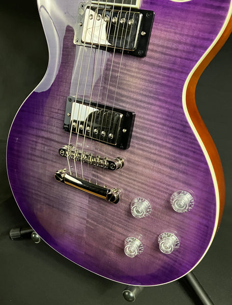 Epiphone Les Paul Modern Figured Electric Guitar Purple Burst Finish w/ Gig Bag