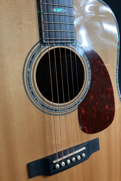AMI DT-45 Premium Dreadnought Acoustic Guitar Gloss Natural w/ Case
