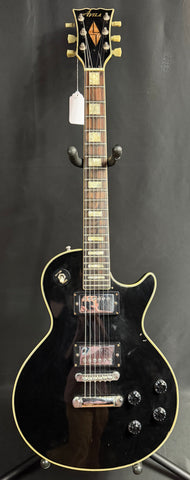 Vintage 1970's Avila LP Custom-Style Electric Guitar Gloss Black MIJ
