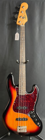 Squier Classic Vibe 60's Jazz Bass 4-String Bass Guitar 3-Tone Sunburst (725)