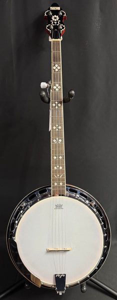 Recording King RK-R20 Songster 5-String Bluegrass Banjo w/ Hardshell Case