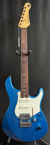 Yamaha PACS+12 Pacifica Standard Plus Electric Guitar Sparkle Blue Finish w/ Gig Bag